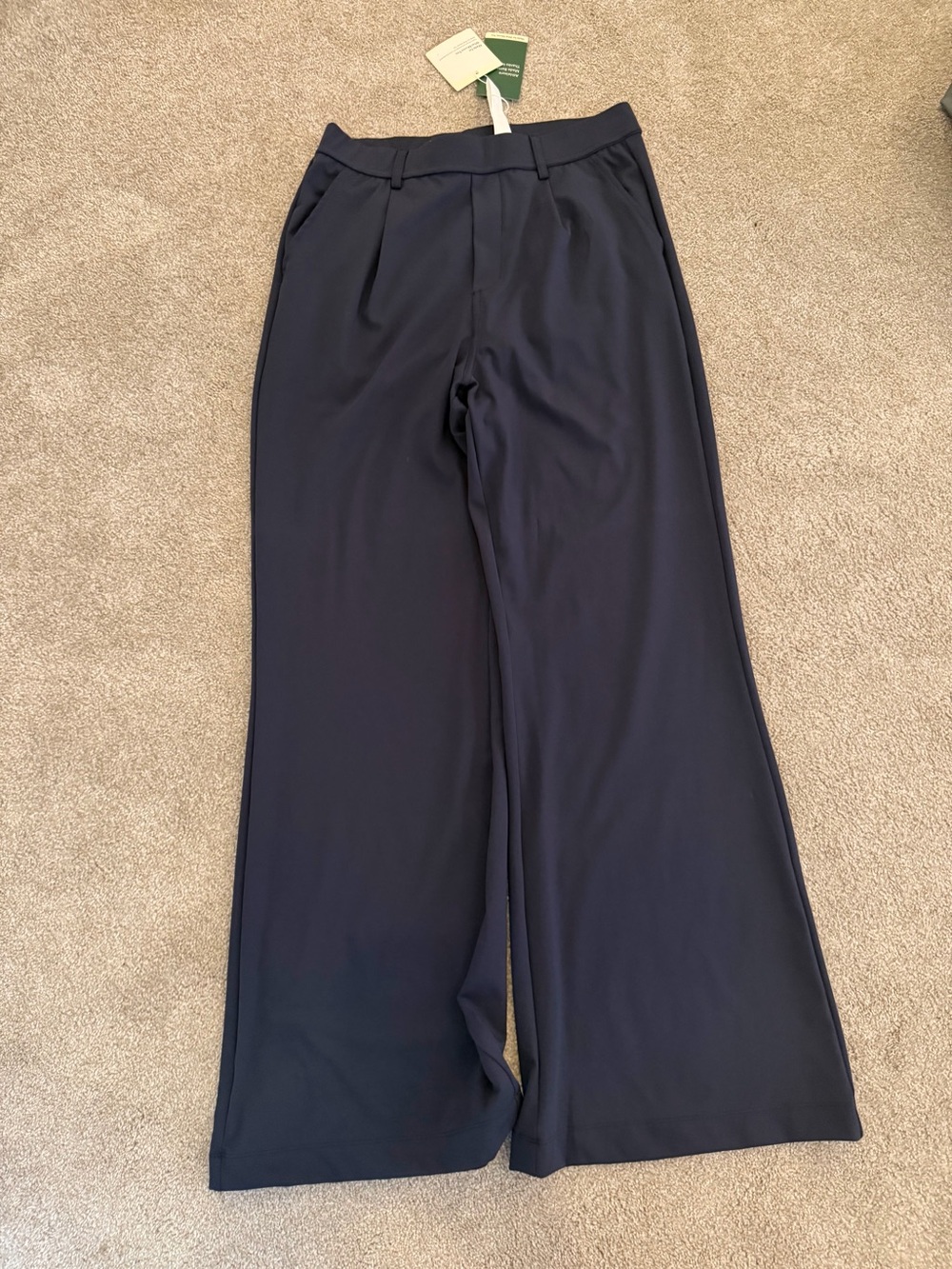 Halara Wide-Leg Women's Pants in Navy